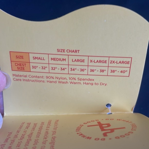 Phluid chest binder. Size XXL color is black. NWT - Picture 5 of 7